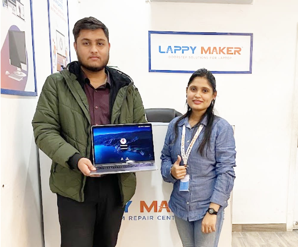 Ujjwal Gupta Delightful Customers get their MacBook Device Fixed